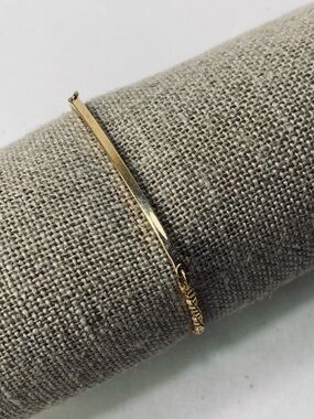 Vintage Avon Gold tone Bar Link Chain Bracelet